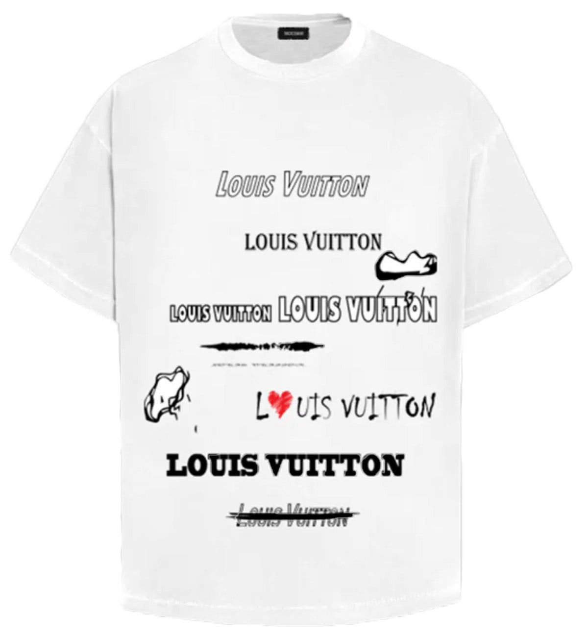 Nocimh x LV Word Tee (White)