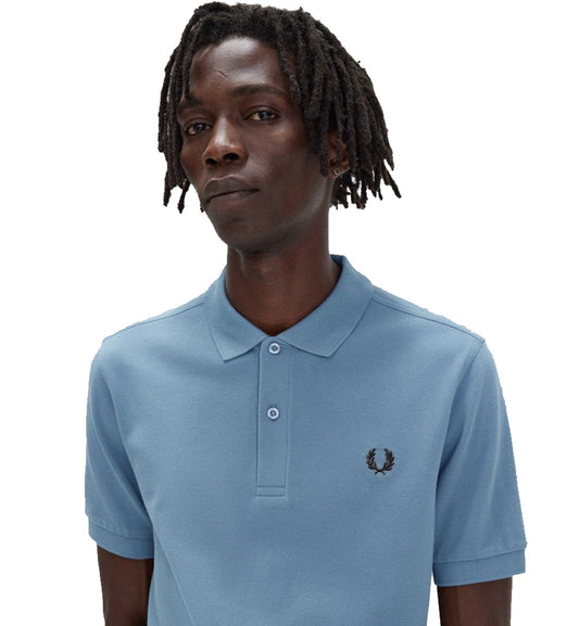 Fred Perry Tennis Polo Shirt -  Ash Blue