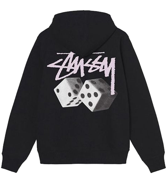 Stussy Solid Dice Hoodie (Black)