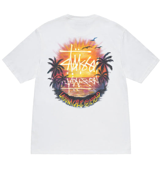 Stussy Sunset Tee (White)