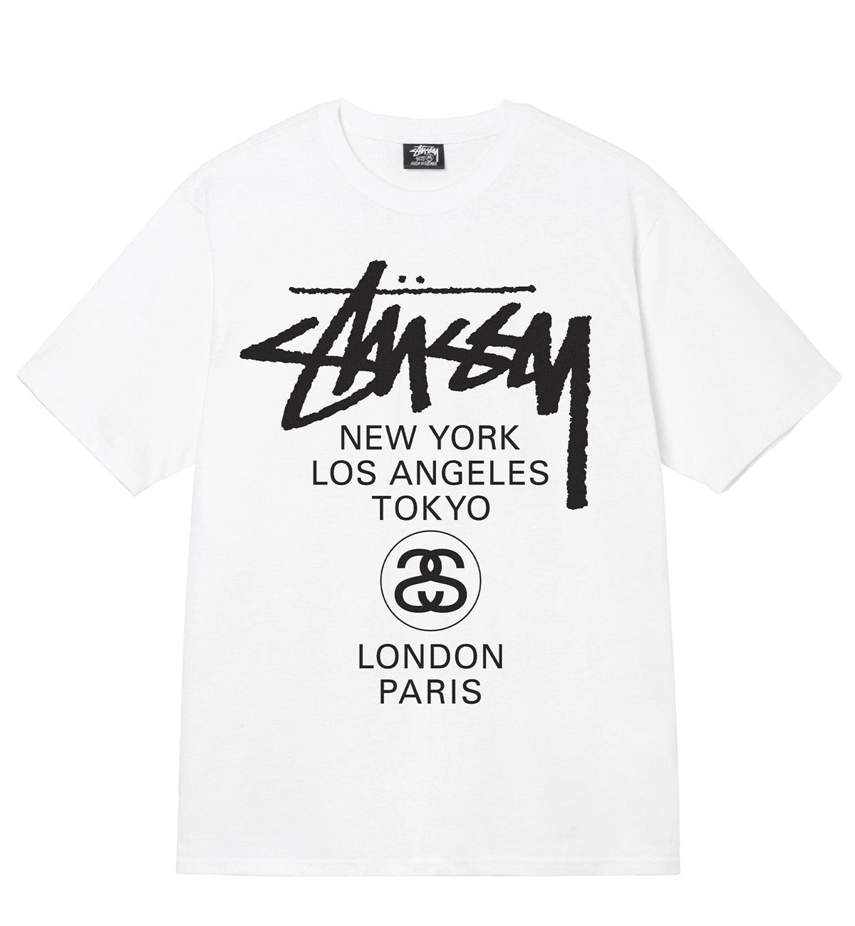Stussy World Tour Tee (White)