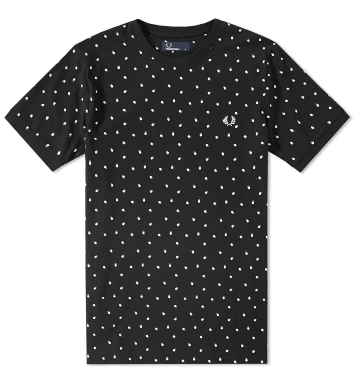 Fred Perry Dot T-Shirt (Black)