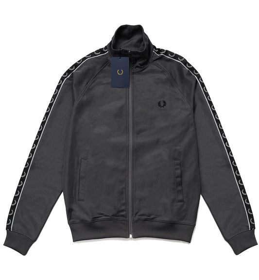 Fred Perry Track Taped Jacket (Dark Grey)