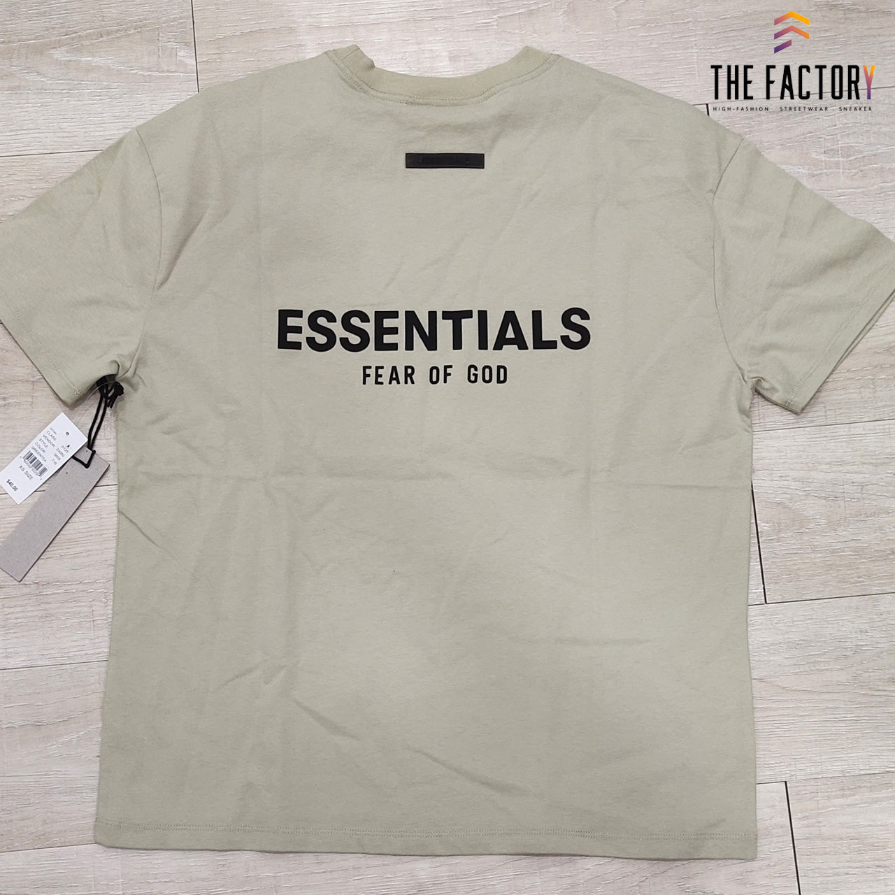 Fear of God SS21 Logo T-Shirt - Green Tea