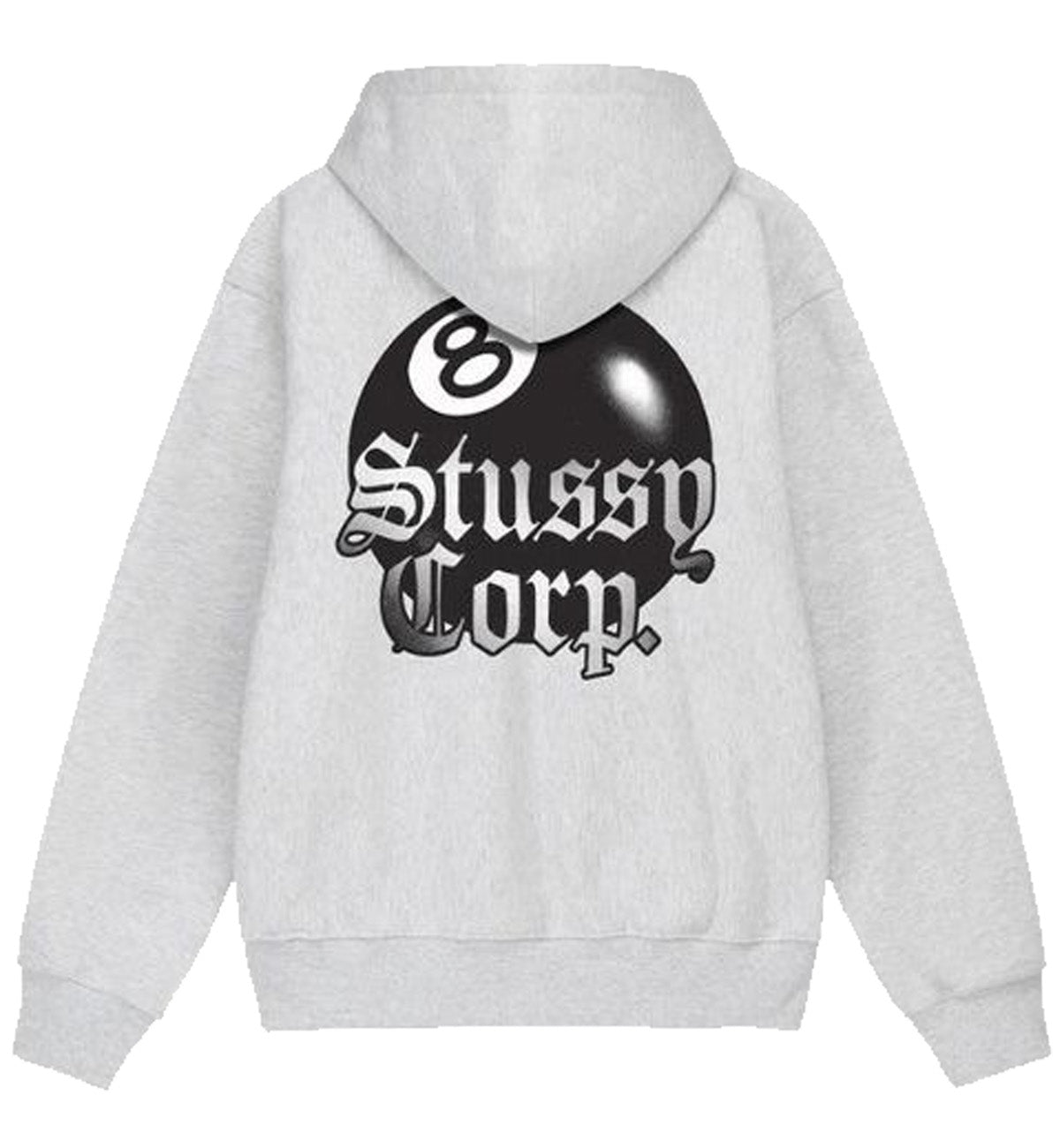 Stussy 8 Ball Corp Hoodie (Grey)