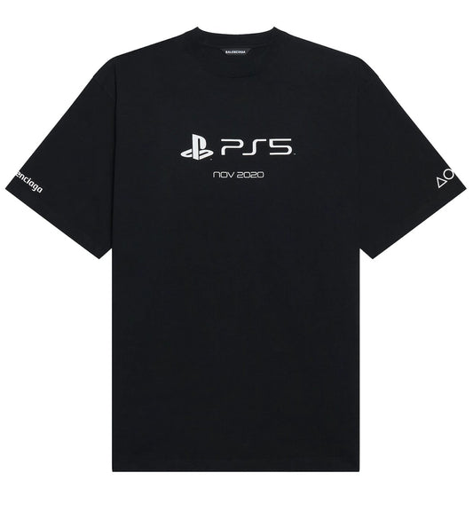 Balenciaga x PlayStation T-Shirt (Black)