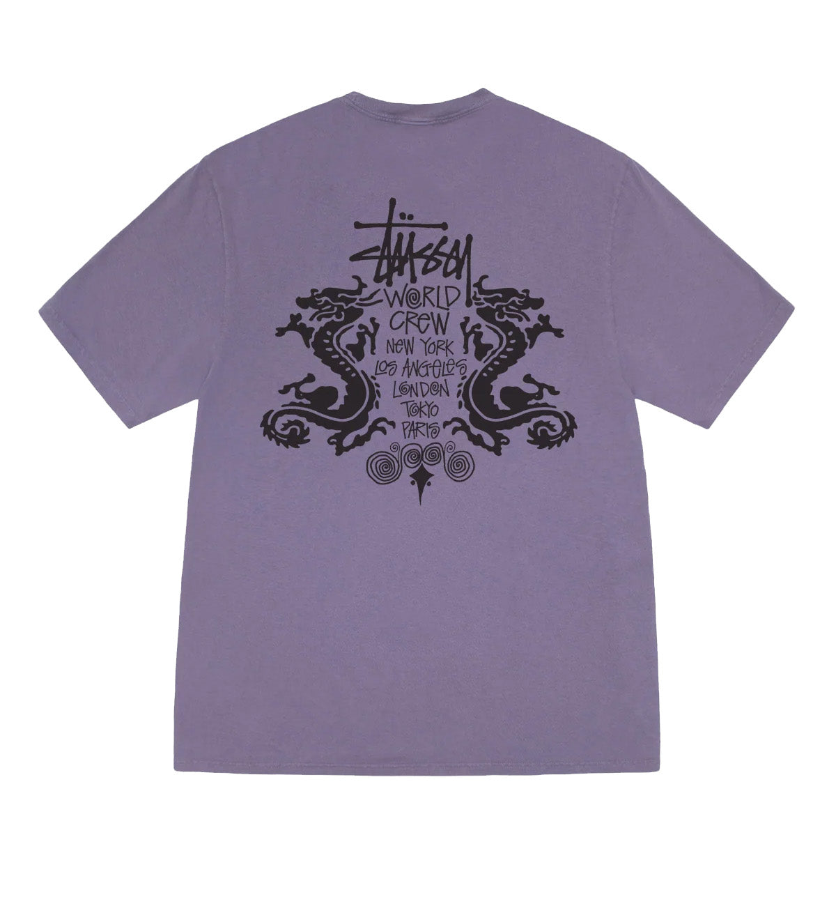 Stussy Double Dragon Tee (Grape)