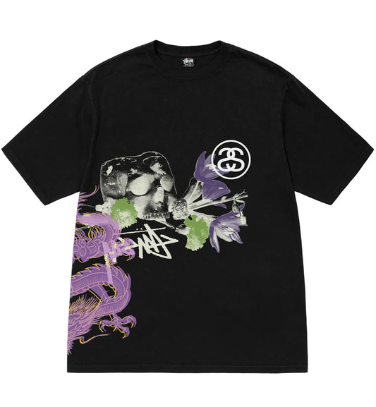 Stussy Strike Tee Pigment Dyed (Black)
