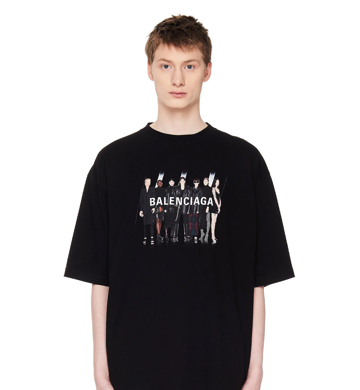 Balenciaga Real Vintage T-shirt (Black)