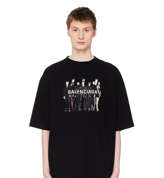 Balenciaga Real Vintage T-shirt (Black)