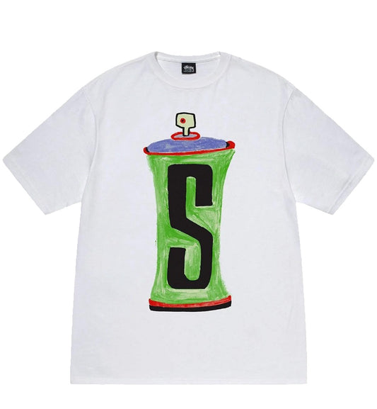 Stussy Spraycan Tee (White)