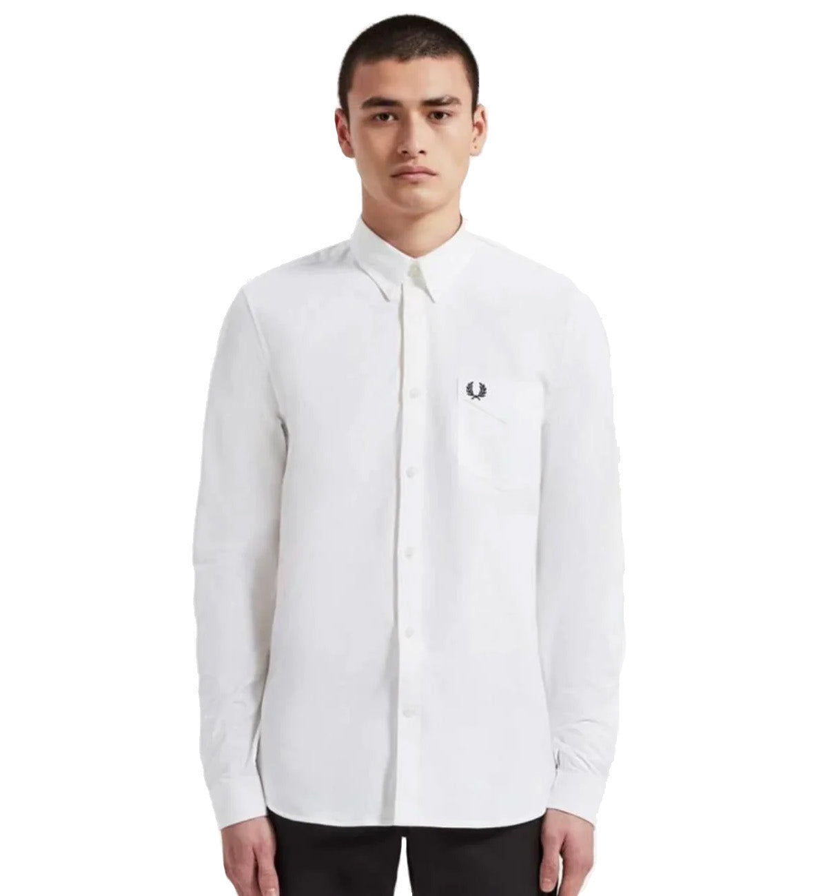 Fred Perry Classic Oxford Shirt (White)
