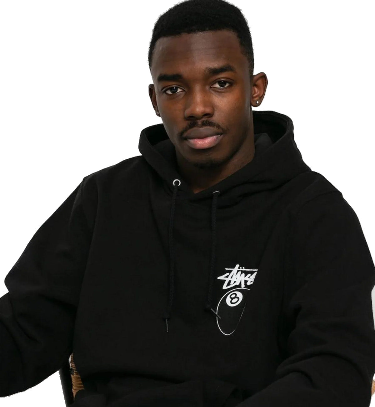 Stussy 8 Ball Hoodie (Black)
