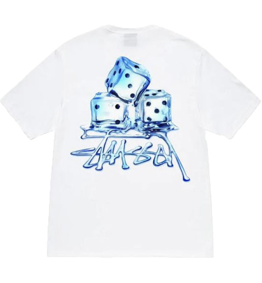 Stussy Trio Ice Dice Tee (White)