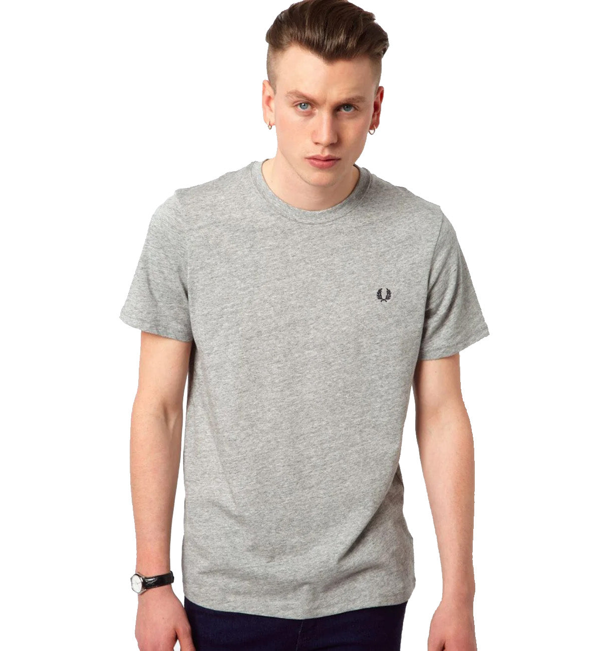 Fred Perry Small Logo T-Shirt (Grey)