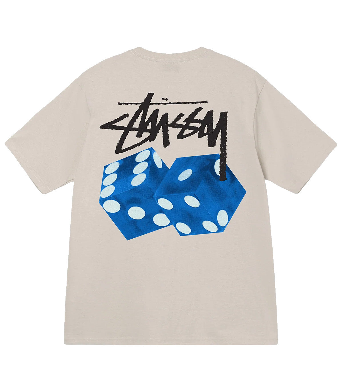 Stussy Blue Diced Out Tee Beige The Factory KL