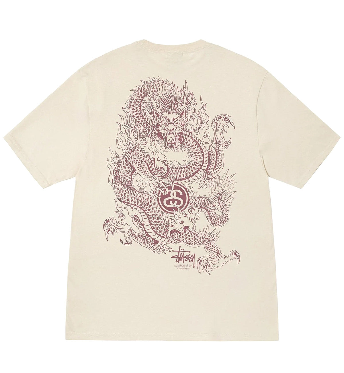 Stussy Dragon Tee (Putty)