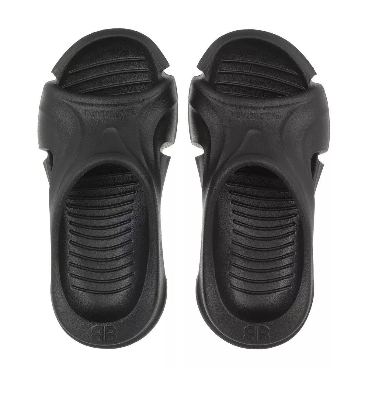 Balenciaga Mold Slides (Black)