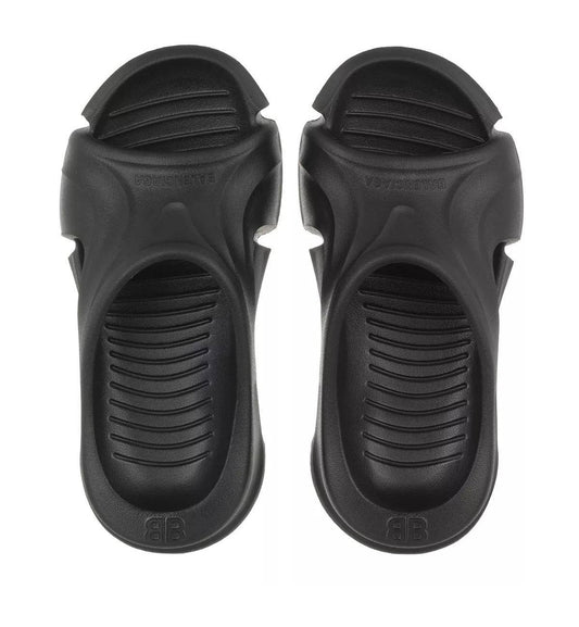 Balenciaga Mold Slides (Black)