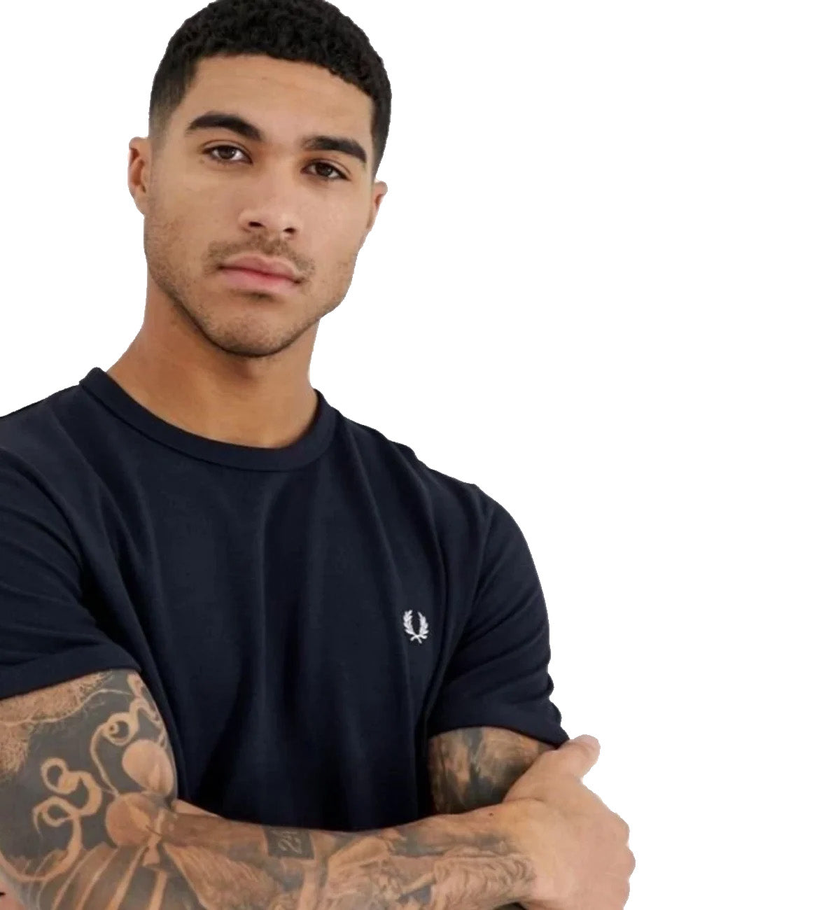 Fred Perry Small Logo T-Shirt (Black)