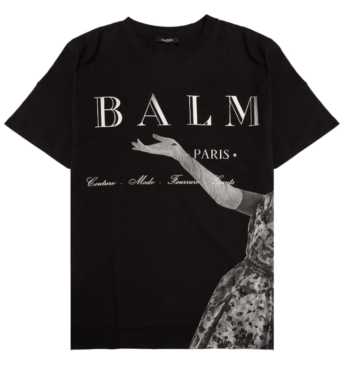 Balmain Jolie Madame T-Shirt (Black)