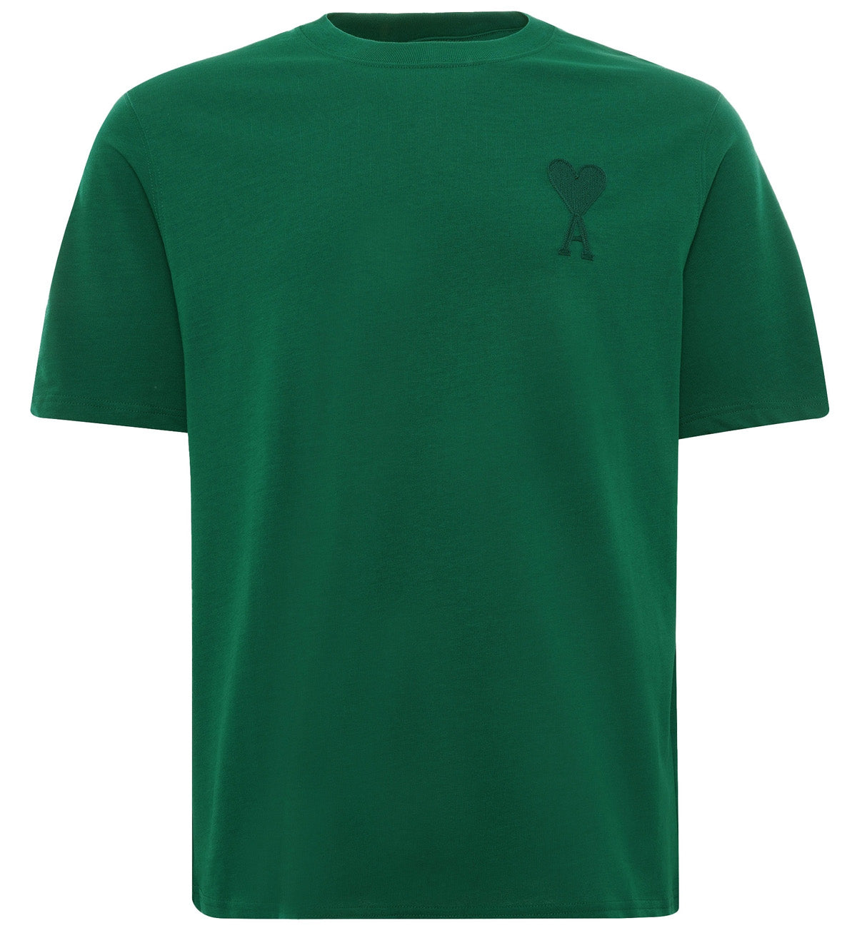 Ami de Coeur Embroidered Heart T-shirt (Green)