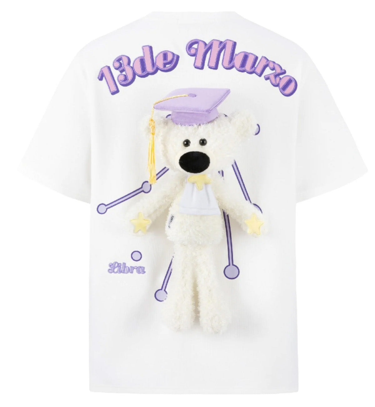 13DE MARZO Constellation Series T-Shirt Libra