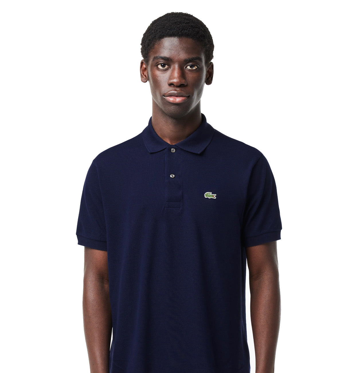 Lacoste Classic Fit Cotton Polo Shirt (Navy)