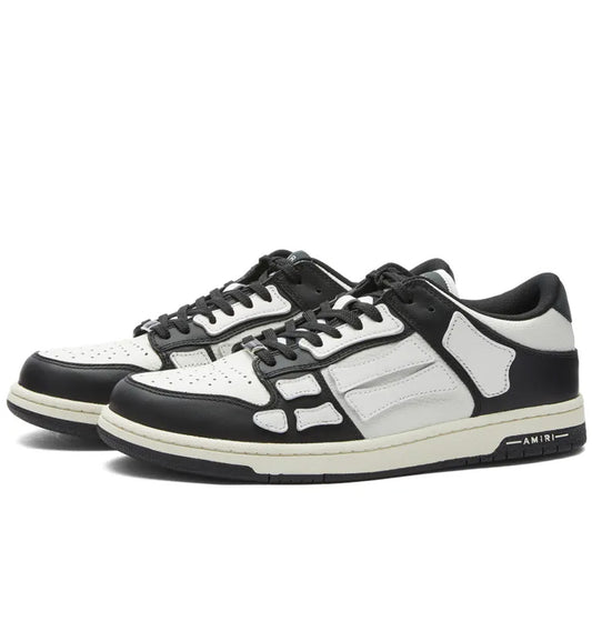 Amiri Skel-Top Low - Black / White
