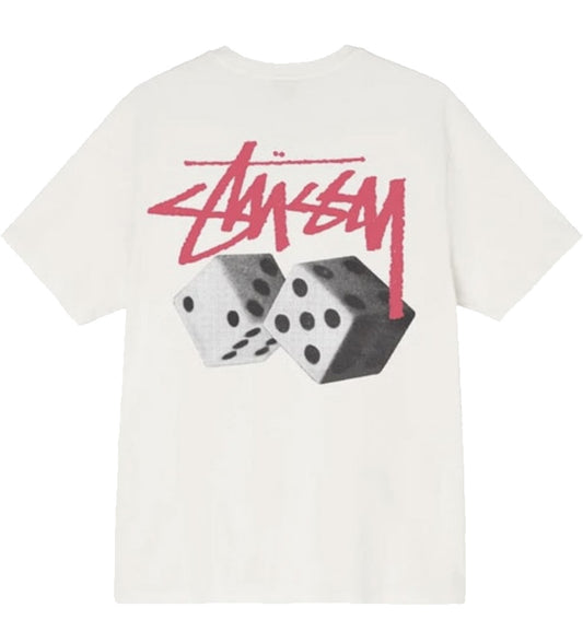 Stussy Solid Dice Tee (White)