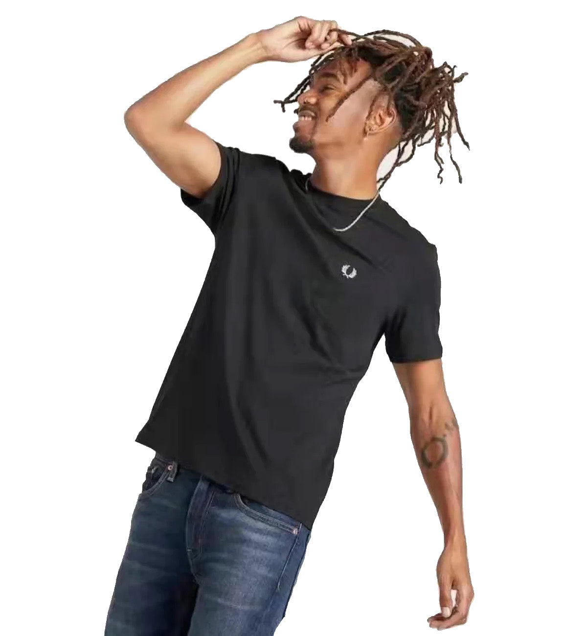 Fred Perry Core Pocket T-Shirt (Black)