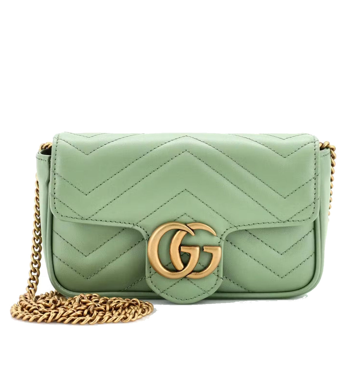 Gucci Marmont Hand Bag Green The Factory KL