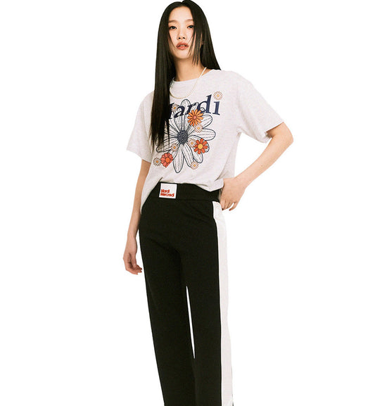 Mardi Mercredi Blossom Mardi T-Shirt (Heather Navy)