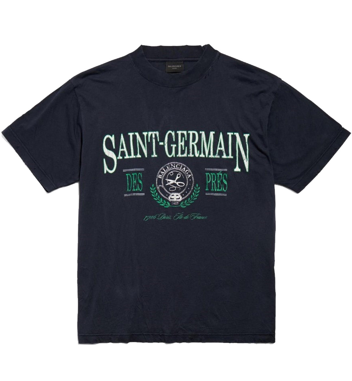 Balenciaga Germain Despres T-Shirt (Navy)