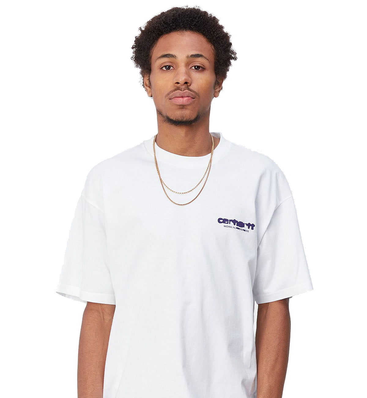 Carhartt Ink Logo WIP Tee (White)