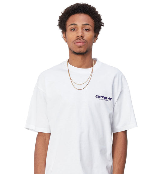 Carhartt Ink Logo WIP Tee (White)