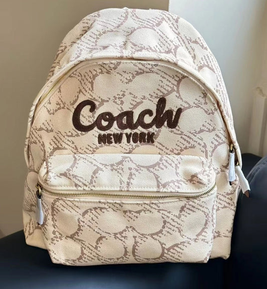 Coach Cargo Classic Backpack (White)