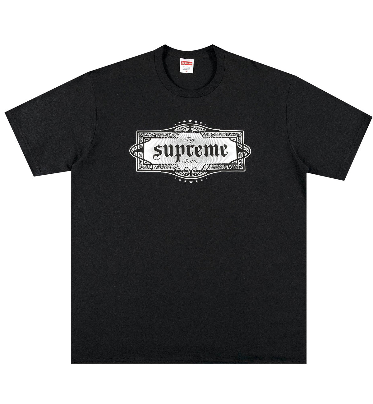 Supreme SS22 Top Shotta Tee (Black)