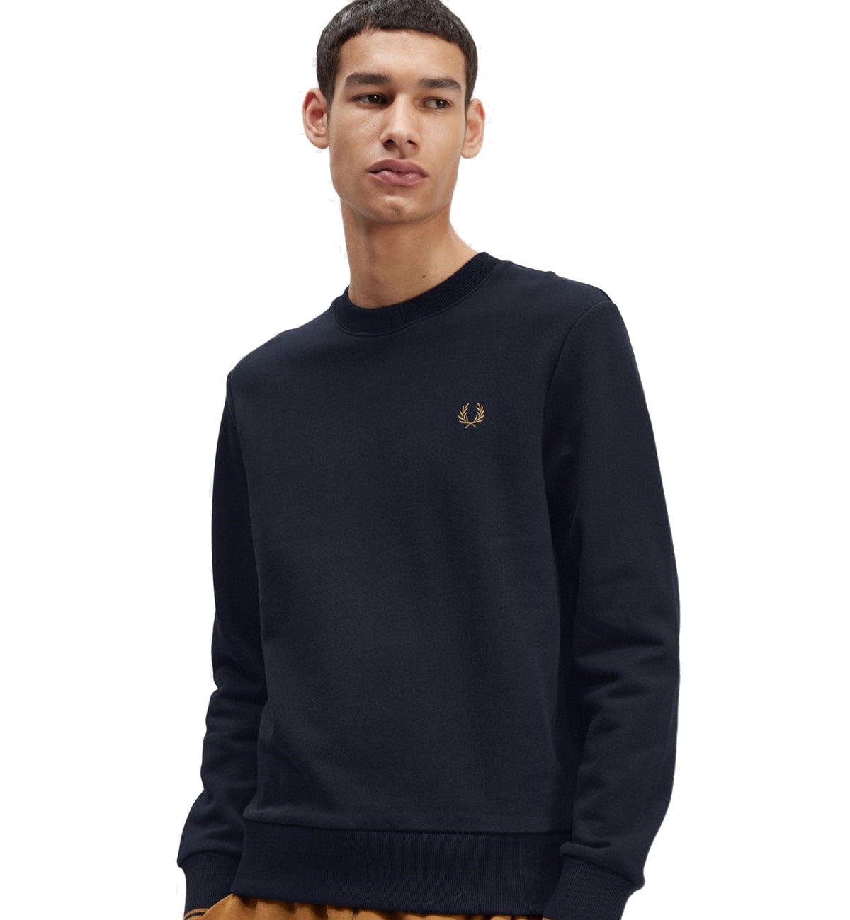 Fred perry 2024 navy sweatshirt