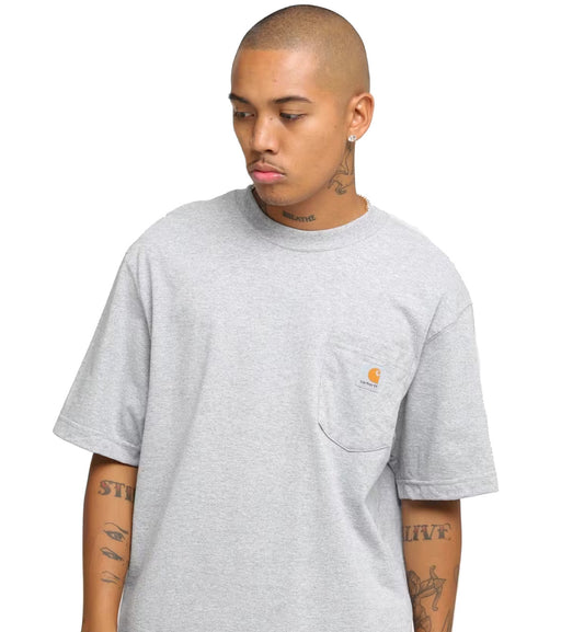 Carhartt Pocket Short Sleeve Tee (Grey)