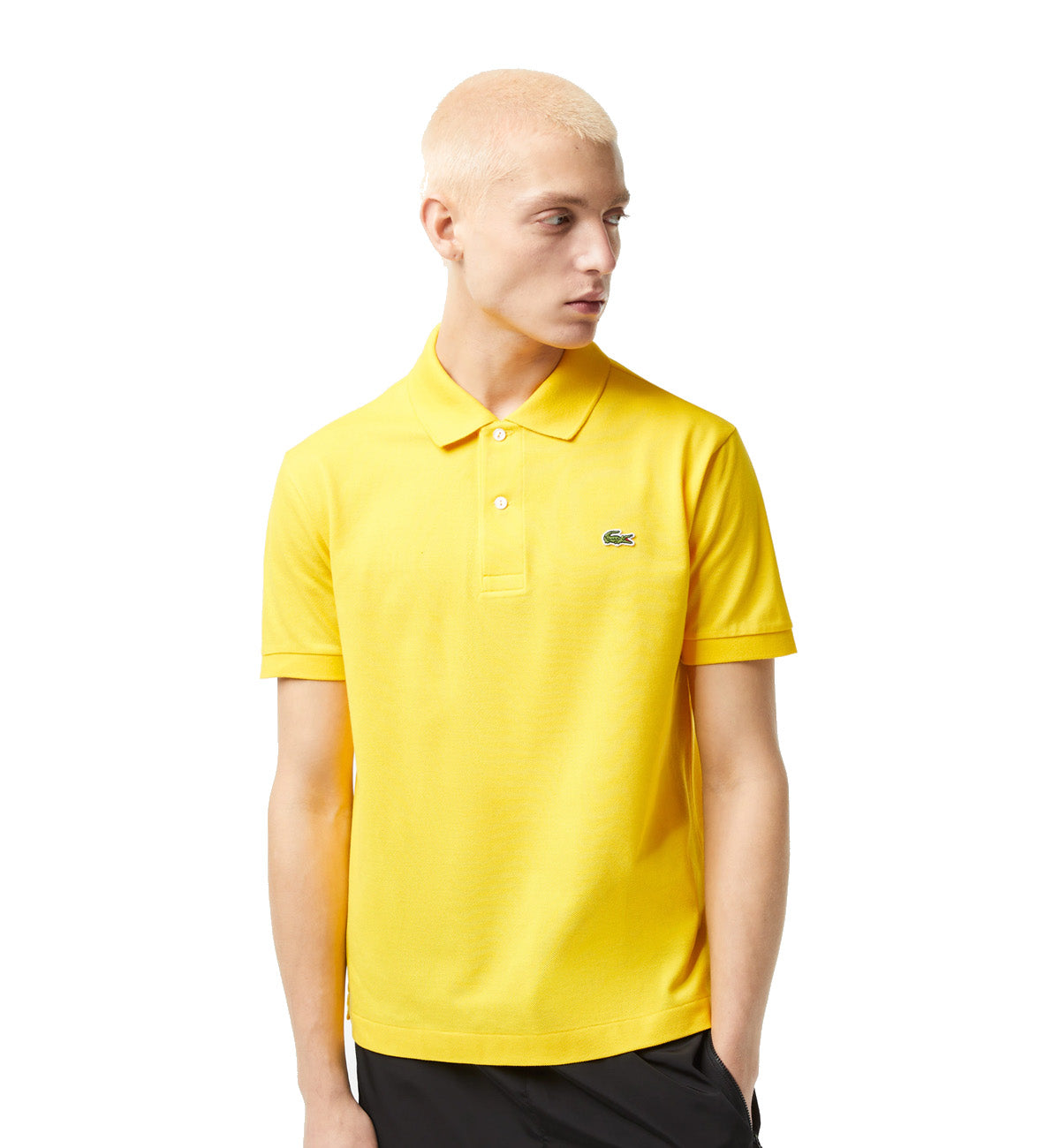 Lacoste Classic Fit Cotton Polo Shirt (Lemon Yellow)