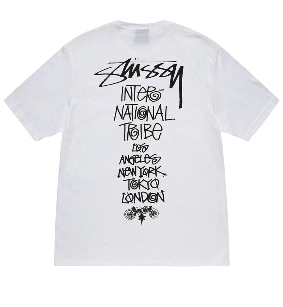 Stussy Tribe Stack Tee (White)