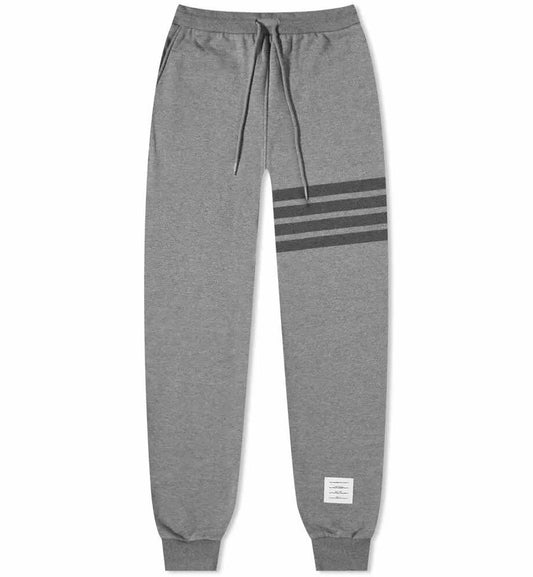 Thom Browne 4 Bar Raglan Crew Sweatpants (Grey)