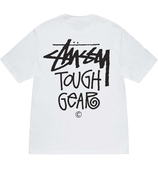 Stussy Tough Gear Tee (White)