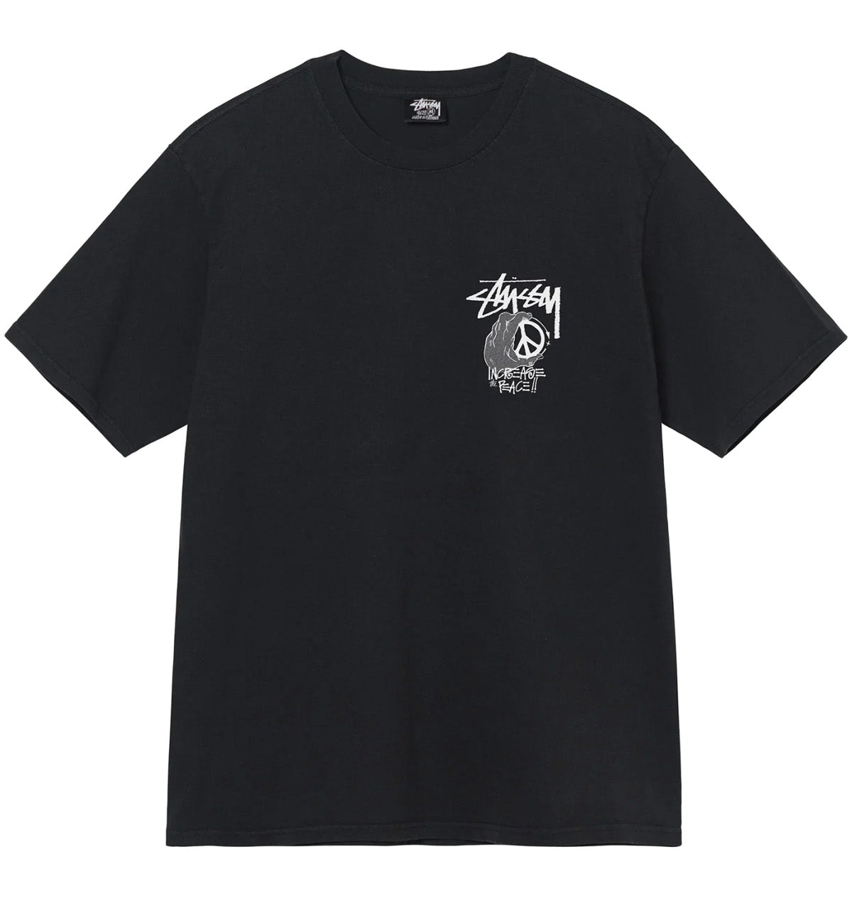 Stussy SS22 Peace Hand Tee (Black)