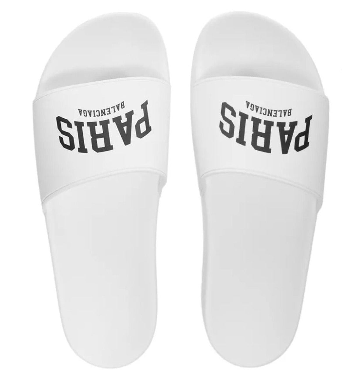 Balenciaga discount slides white