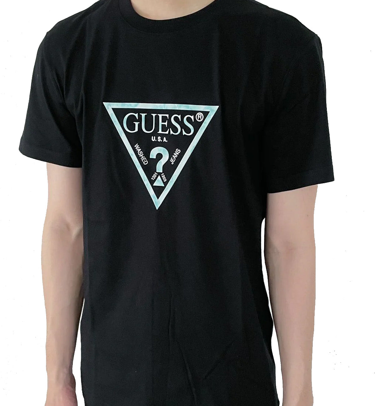 Guess shirt triangle online