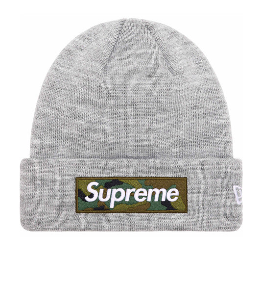 Supreme x New Era FW23 Beanie (Grey)