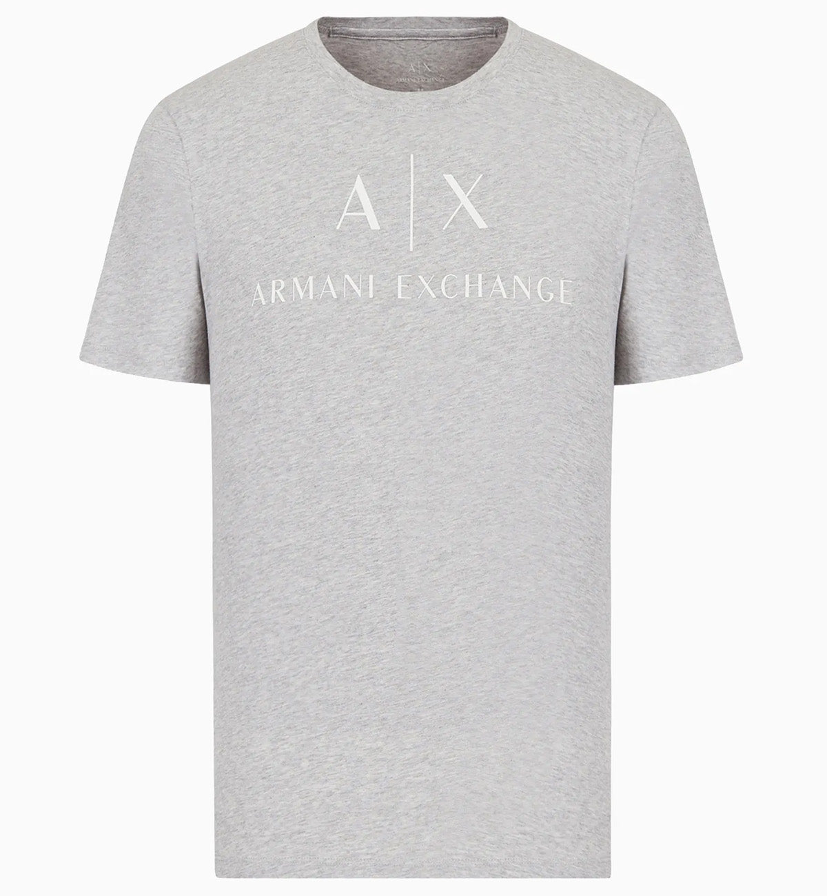 Armani Exchange Slim Fit Center Logo Tee (Grey)