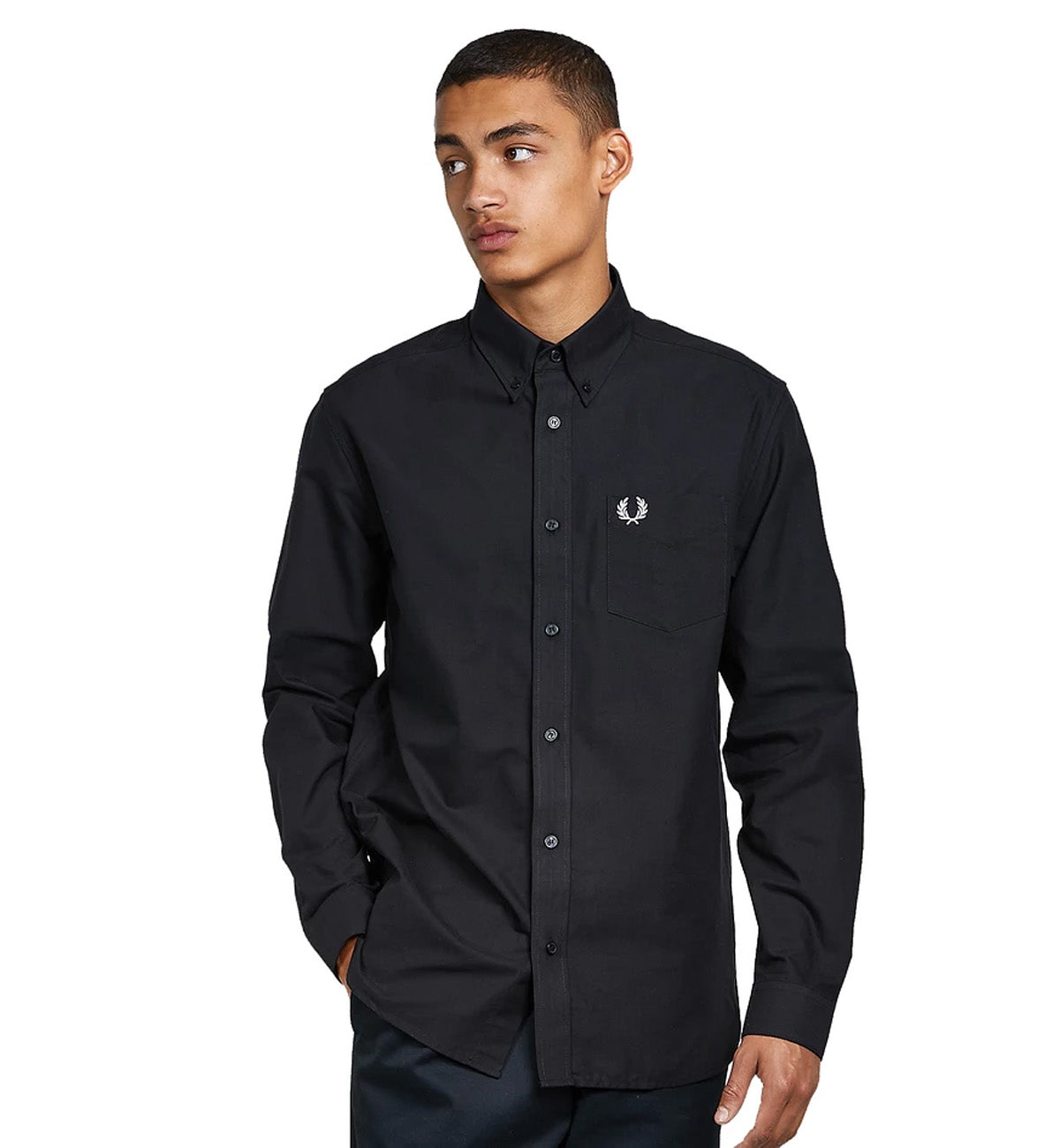 Fred Perry Classic Oxford Shirt (Black)